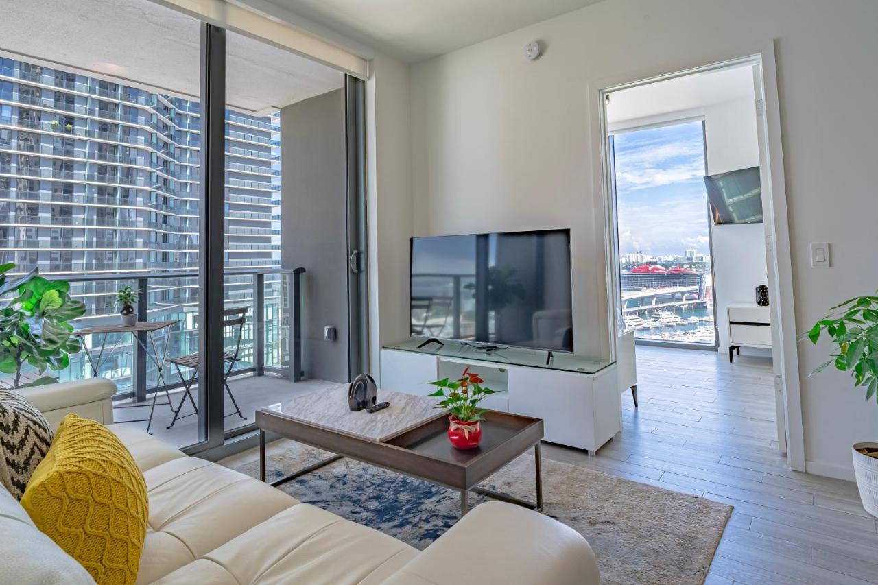 Luxurious 2-Bed Apartment With Breathtaking Bay Views!! Miami Eksteriør billede