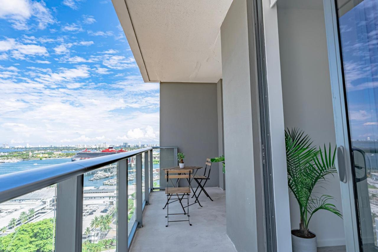 Luxurious 2-Bed Apartment With Breathtaking Bay Views!! Miami Eksteriør billede